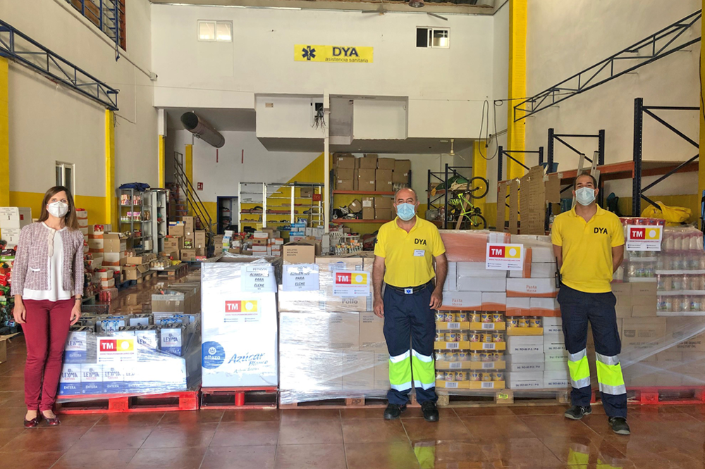 TM dona 30.000 kg de alimentos a ayuntamientos y entidades de 11 ...
